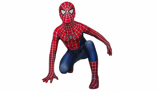 スパイダーマン2 ピーター パーカー Spider-Man 2 子供用 コスプレ衣装 