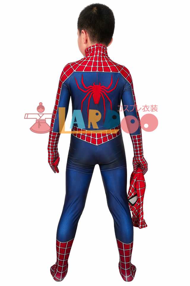 スパイダーマン2 ピーター パーカー Spider-Man 2 子供用 コスプレ衣装