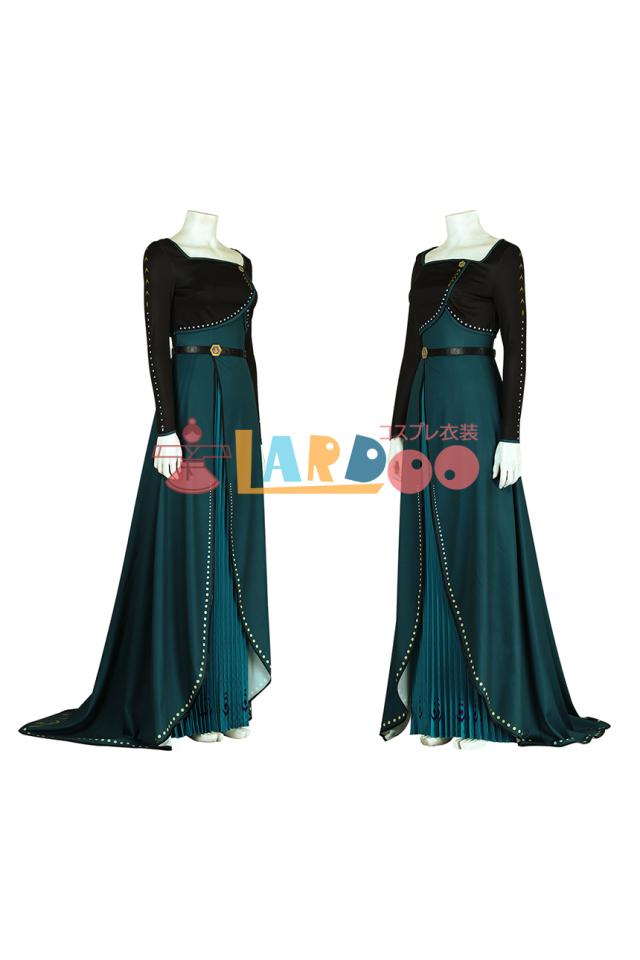 残りわずか！♡アナ雪 アナドレス コスプレ Mサイズ 3点セット♡ 新品・Msize】アナ雪・アナ戴冠式ドレス&ネックレス3点セット