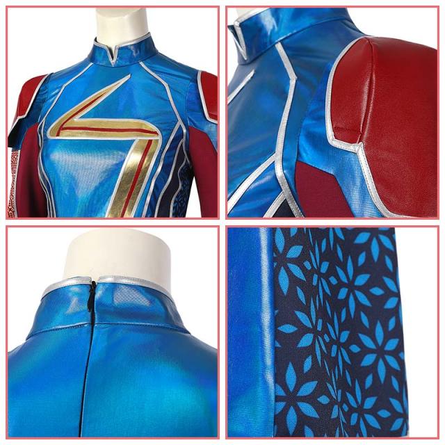 ミズ・マーベル Ms. Marvel Kamala Khan コスチューム コスプレ衣装