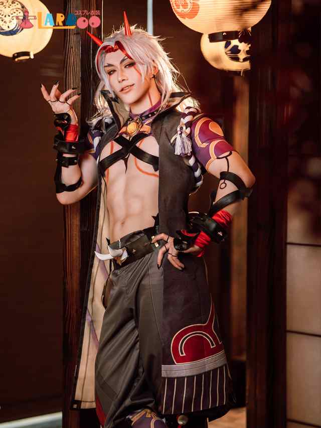 超激安格安原神 荒あら瀧たき一いっ斗 荒瀧一斗 花坂豪快 風 コスプレ衣装 cosplay　コスチュー イベント 仮装 変装 ハロウィーン 衣装