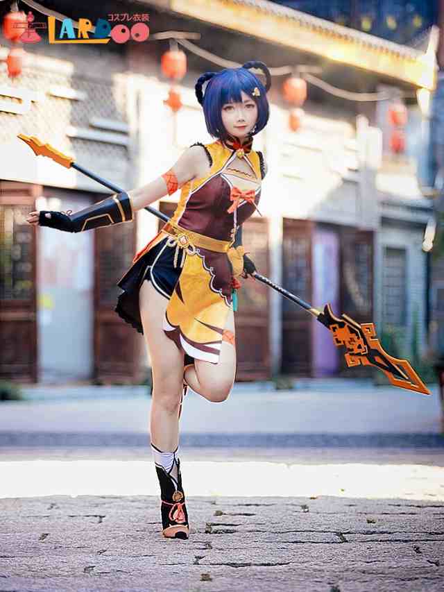 原神 Genshin 璃月 香菱-xiangling コスプレ衣装 コスチューム cosplay-