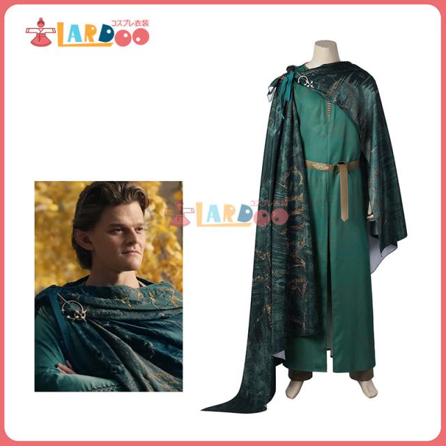 The Lord of the Rings シーズン1 ロード・オブ・ザ・リング: 力の指輪 エルロンド Elrond コスプレ コスチューム[5010]