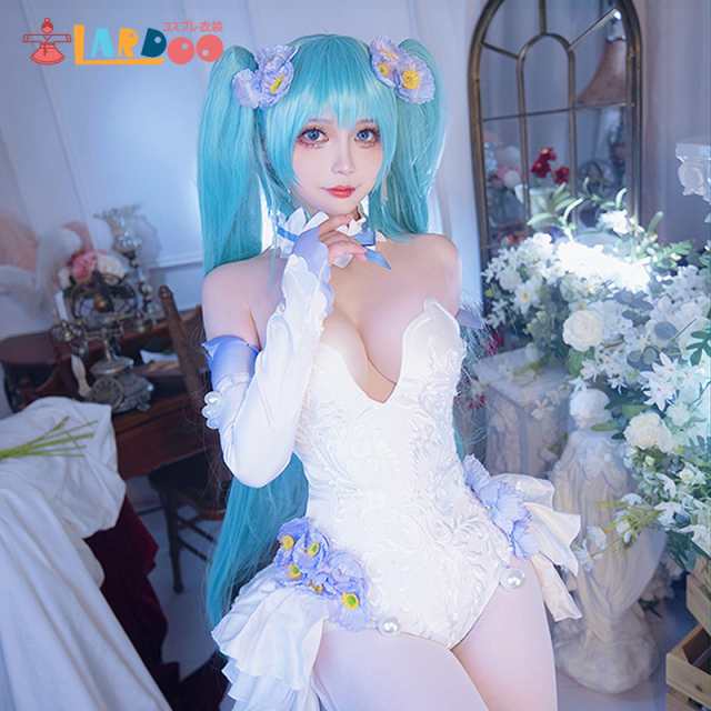 VOCALOID 初音ミク Flower Fairy ネモフィラ コスプレ コスチューム