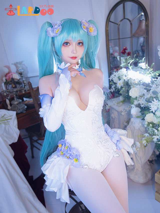 VOCALOID 初音ミク Flower Fairy ネモフィラ コスプレ コスチューム