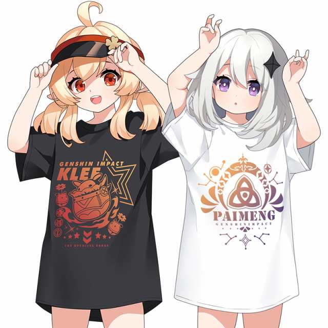 原神 パイモン クレー Tシャツ [LRS1961]の通販はau PAY マーケット