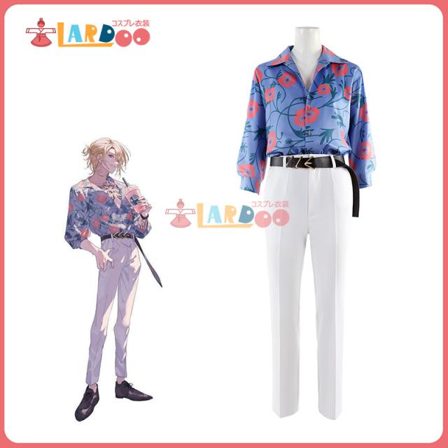 バーチャルYouTuber VTuber Luca Kaneshiro ルカ・カネシロ 【EN Sakura Bloom】コスプレ衣装 コスチューム[M2687]