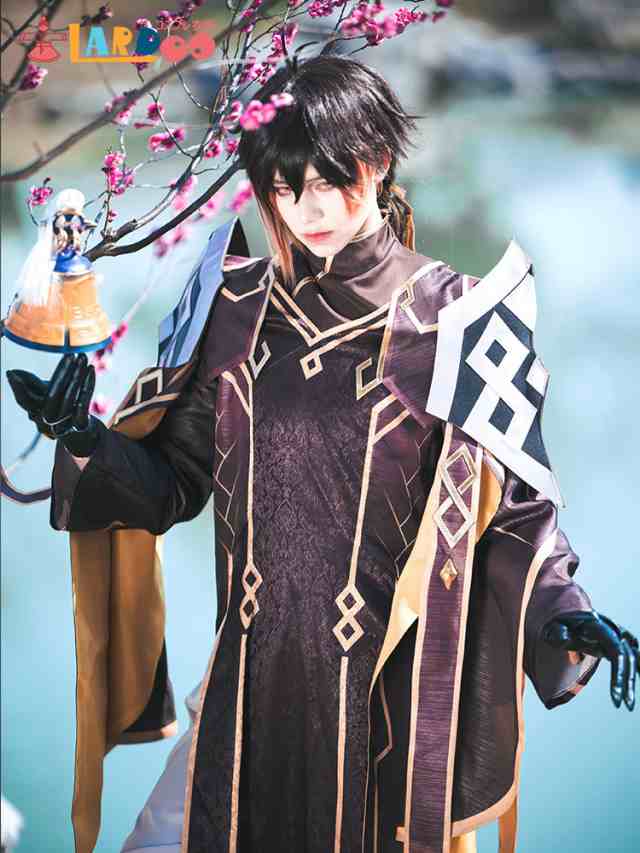 原神 Genshin 璃月 鍾離-岩王帝君-モラクス コスプレ衣装 コスチューム