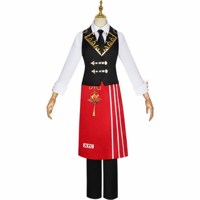 Amazon.co.jp: 原神 モンド城 ディルック KFC コスプレ衣装 : ホビー