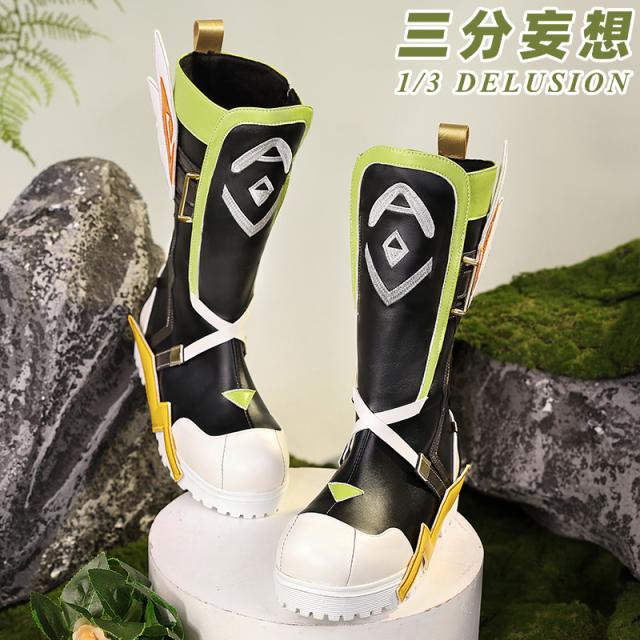 【三分妄想】原神 Genshin ナタ カチーナ-Kachina ブーツ コスプレ靴・シューズ