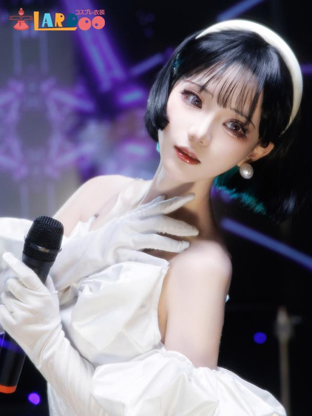 エイリアンステージSUAコスプレ衣装※ウィッグ、道具マイク付き