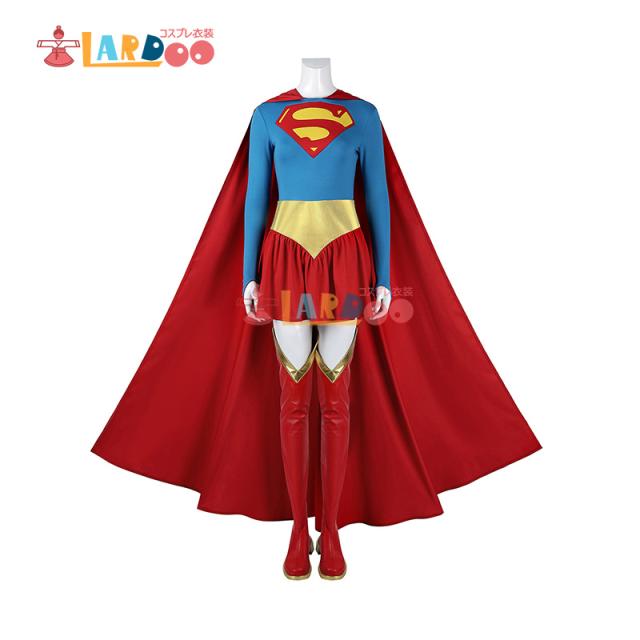 スーパーガール：ウーマン・オブ・トゥモロー 漫画版スーパーガール Supergirl コスプレ衣装 コスチューム[5727]_1