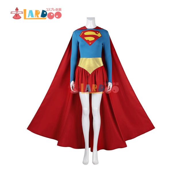 スーパーガール：ウーマン・オブ・トゥモロー 漫画版スーパーガール Supergirl コスプレ衣装 コスチューム[5727]_2