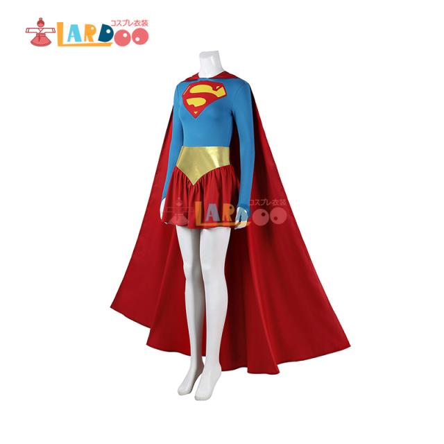 スーパーガール：ウーマン・オブ・トゥモロー 漫画版スーパーガール Supergirl コスプレ衣装 コスチューム[5727]_3