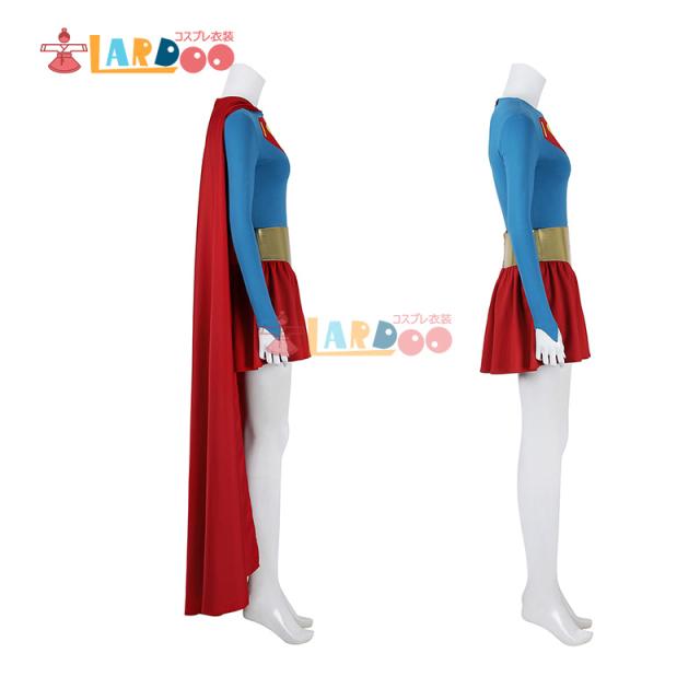 スーパーガール：ウーマン・オブ・トゥモロー 漫画版スーパーガール Supergirl コスプレ衣装 コスチューム[5727]_4
