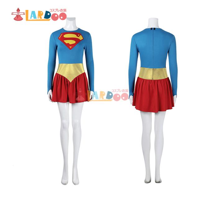 スーパーガール：ウーマン・オブ・トゥモロー 漫画版スーパーガール Supergirl コスプレ衣装 コスチューム[5727]_7