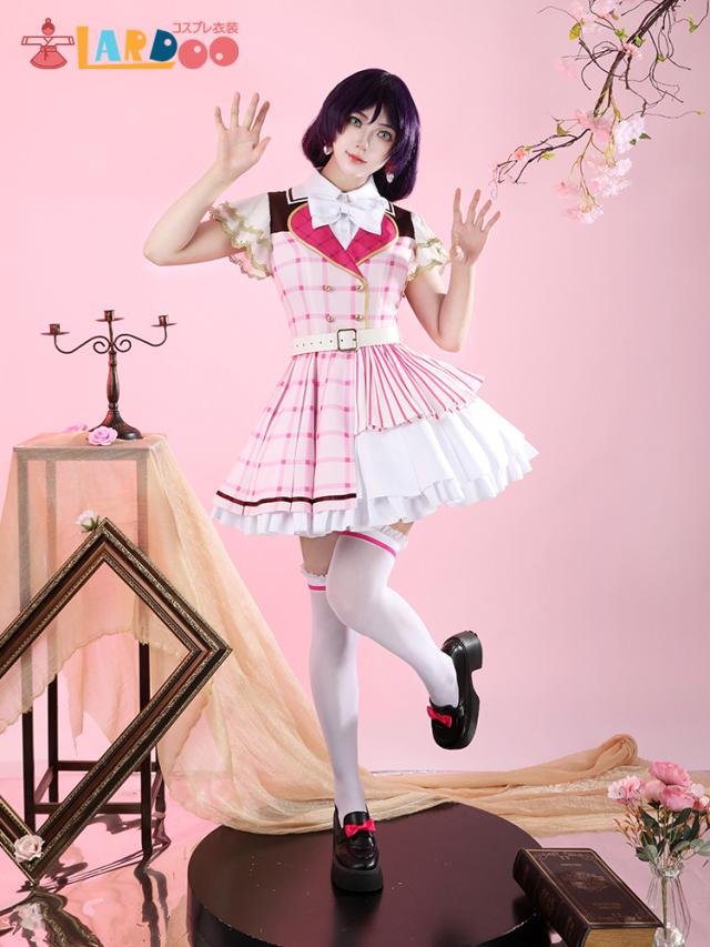 ラブライブ！ School idol project 15周年 南 ことり 高坂 穂乃果 矢澤 にこ 東條 希 全員通用ワンピース コスプレ衣装 コスチューム_1