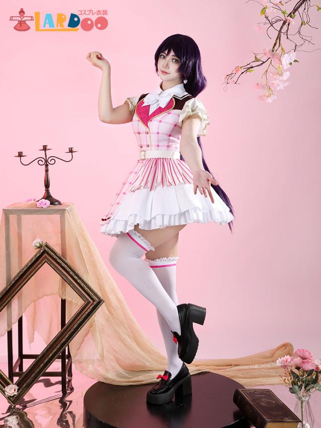 ラブライブ！ School idol project 15周年 南 ことり 高坂 穂乃果 矢澤 にこ 東條 希 全員通用ワンピース コスプレ衣装 コスチューム_2