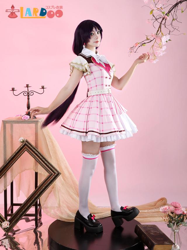 ラブライブ！ School idol project 15周年 南 ことり 高坂 穂乃果 矢澤 にこ 東條 希 全員通用ワンピース コスプレ衣装 コスチューム_3