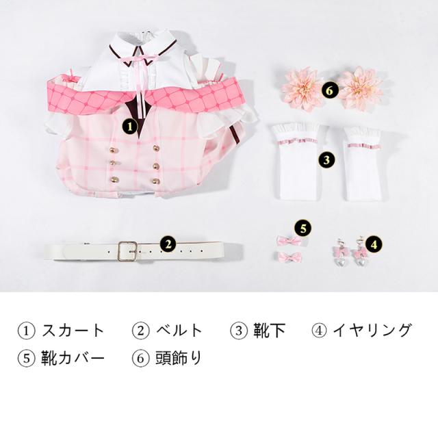 Link！Like！ラブライブ！蓮ノ空女学院スクールアイドルクラブ 大沢瑠璃乃 15周年 全員通用ワンピース コスプレ衣装 コスチューム_5