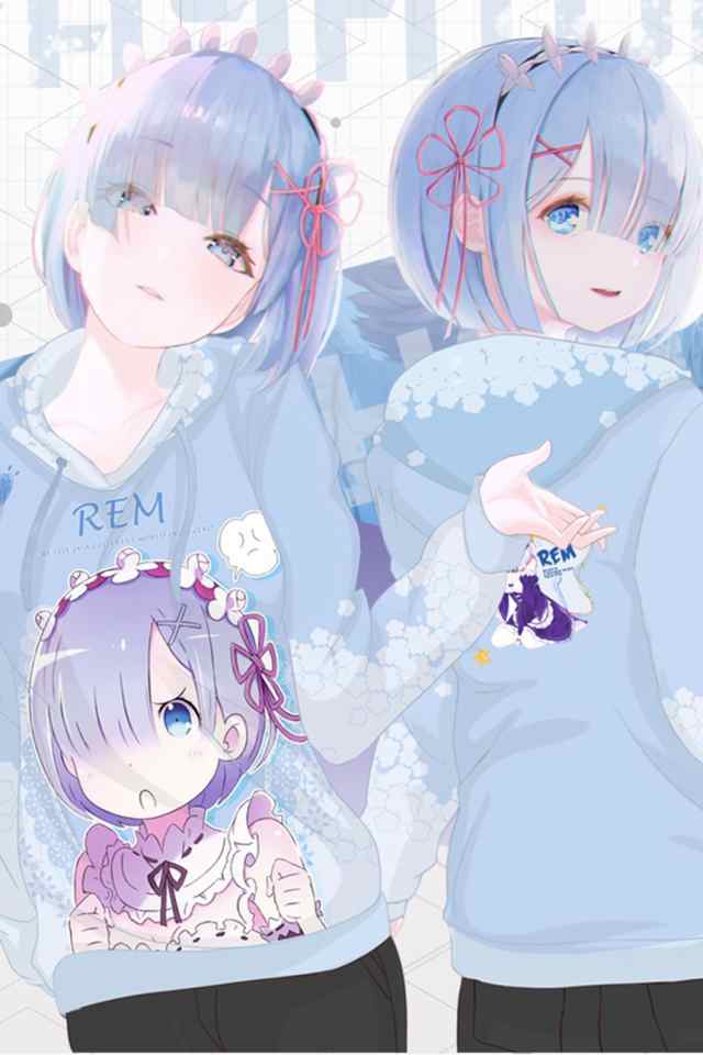 リゼロ Re：ゼロから始める異世界生活 レム REM スウェット コスプレ 