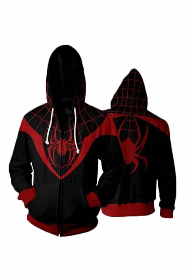 スパイダーマン ピーター・パーカー Spider-Man ジップアップ グッズ