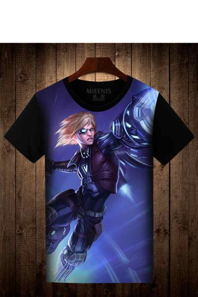 リーグ オブ レジェンド Lol ロル パルスファイア エズリアル Tシャツ グッズ コスプレ衣装 Crs1152 の通販はau Pay マーケット Lardoo