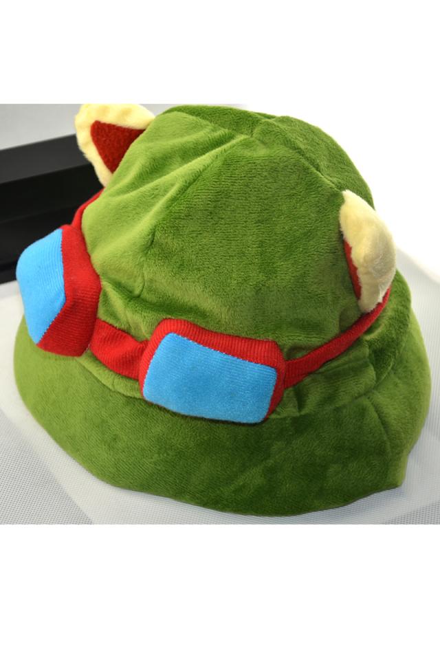 ティーモ　League of Legends Teemo ぬいぐるみと帽子セット Official LOL League Of Legends Teemo Plush Doll Stuffed Toy