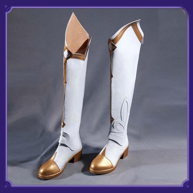 原神 げんしん genshin Lumine コスプレ衣装 L 靴23.5cm