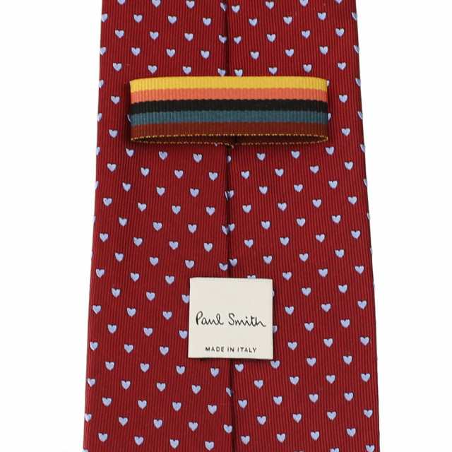 ポールスミス ネクタイ メンズ 星 PAUL SMITH 0tie/ht258 25 レッド系