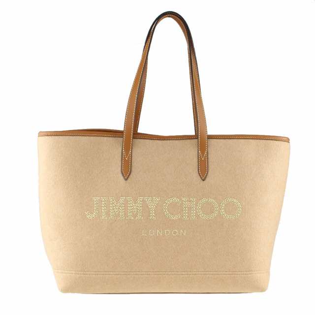 ジミーチュウ トートバッグ JIMMY CHOO 1546610 208 camois/wood 