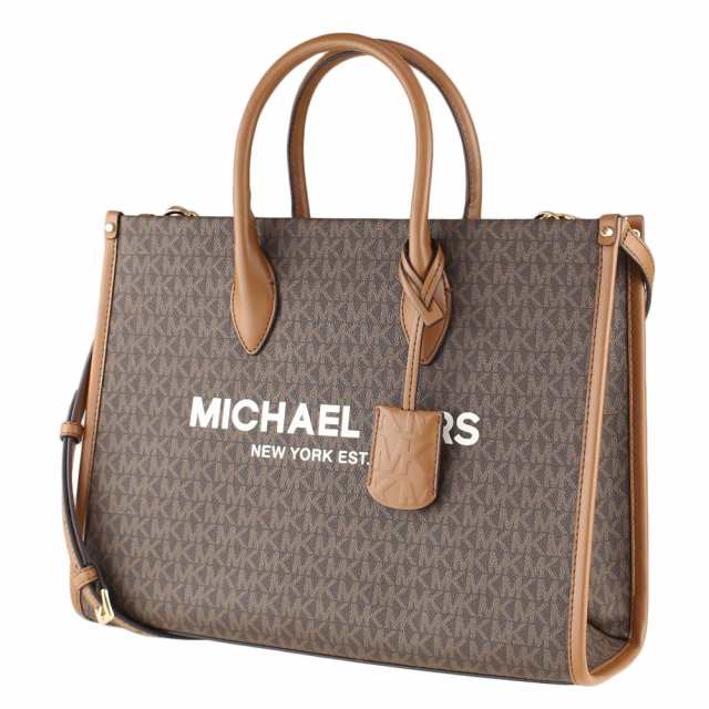 マイケルコース トートバッグ ショルダーバッグ 2WAY モノグラム MICHAEL KORS 35f2g7zt2b ブラウン系 バッグ・カバン  レディース｜au PAY マーケット