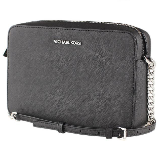 マイケルコース Michaelkors ショルダーバッグ 黒 グレー シルバー
