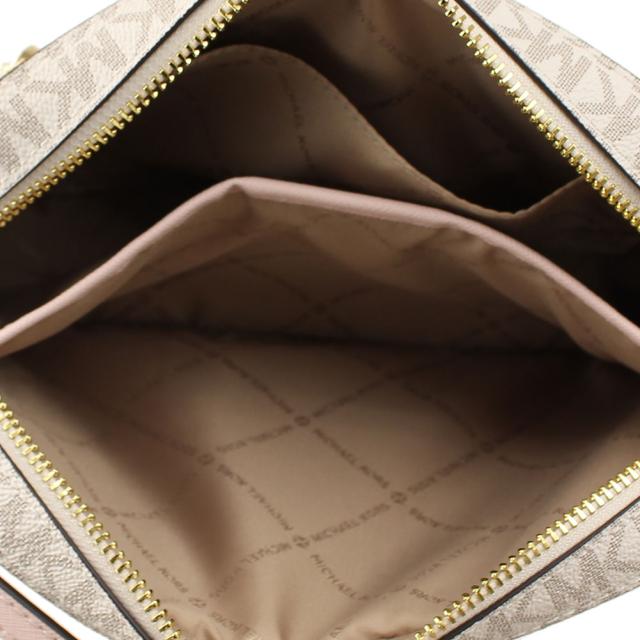 マイケルコース ショルダーバッグ・ポシェット モノグラム MICHAEL KORS 35S1GTTC9B 7183 ホワイト系×ピンク系  バイカラー チェーン バッグ・カバン レディース マイケルコース ショルダーバッグ・ポシェット モノグラム MICHAEL