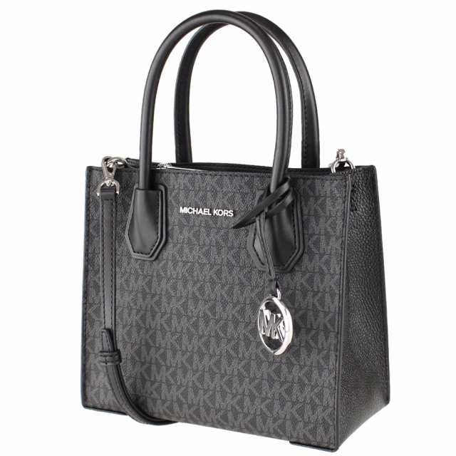 マイケルコース トートバッグ ショルダーバッグ 2WAY モノグラム MICHAEL KORS 35T1SM9M2B 0001 ブラック系 バッグ・カバン  レディース トートバッグ