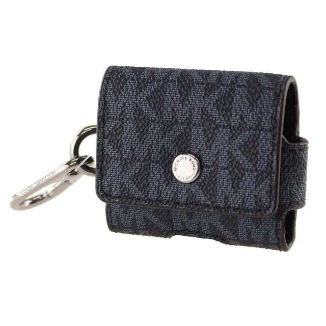 マイケルコース iPhoneケースその他 メンズ AirPods モノグラム MICHAEL KORS 36H0LHRL1B 2068 ネイビー系  スマホケース・テックアクセサリーの通販は