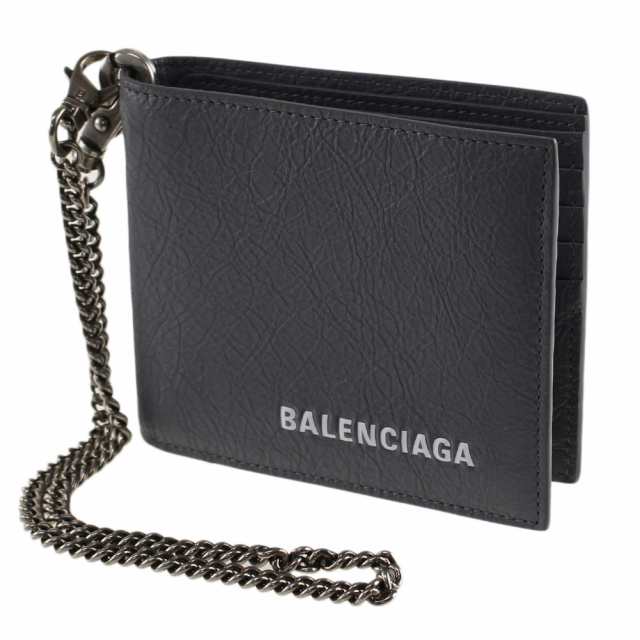 バレンシアガ 折りたたみ財布 メンズ 二つ折り財布 Balenciaga Db505 1410 グレー系 チェーン 財布 小物の通販はau Pay マーケット ミッピーナ