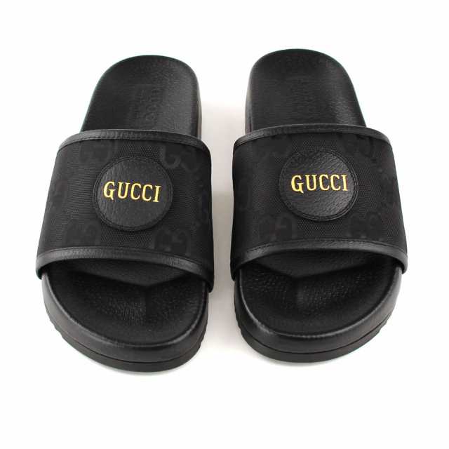 グッチ サンダル シャワーサンダル GUCCI 644754 H9H90 1000 ブラック 靴 シューズ メンズ