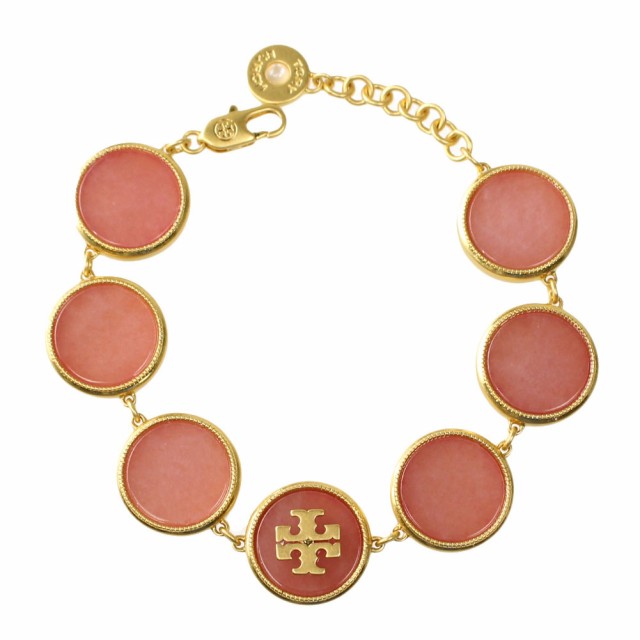 トリーバーチ ブレスレット TORY BURCH 64991 700 ゴールド系×ピンク系 アクセサリー レディース