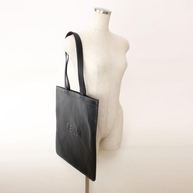 フェンディ トートバッグ メンズ FENDI 7VA538 AFB3 F0QA1 ブラック