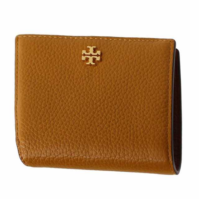 トリーバーチ 折りたたみ財布 二つ折り TORY BURCH 84691 708 ブラウン