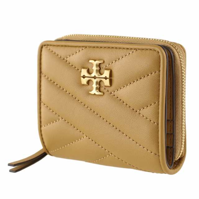 TORY BURCH 2つ折り財布 コンパクト レッド系 レディース