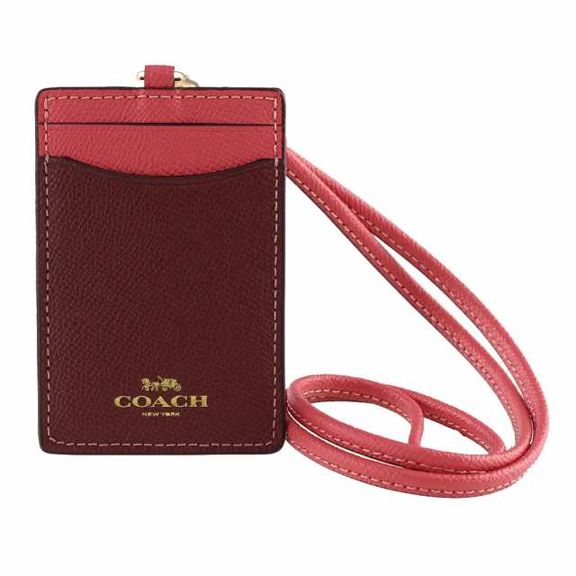 COACH コーチ カードケース・パスケース 定期・名刺入れ バイカラー