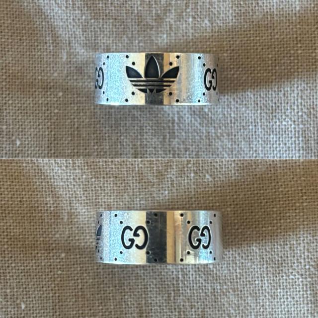 【訳ありアウトレット】グッチ 指輪 リング フラットバンド GUCCI j-702766 J8400 0728 シルバー アクセサリー レディース メンズ兼用の通販は