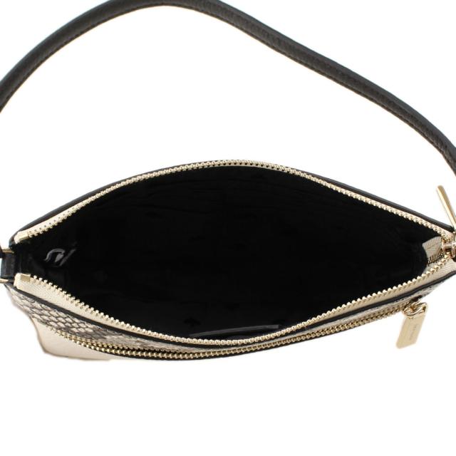 【訳ありアウトレット】ケイトスペード ハンドバッグ KATE SPADE ka602 ホワイト系マルチ  バイカラー パイソン  バッグ・カバン レディース 訳ありアウトレット】ケイトスペード ハンドバッグ KATE SPADE ka602