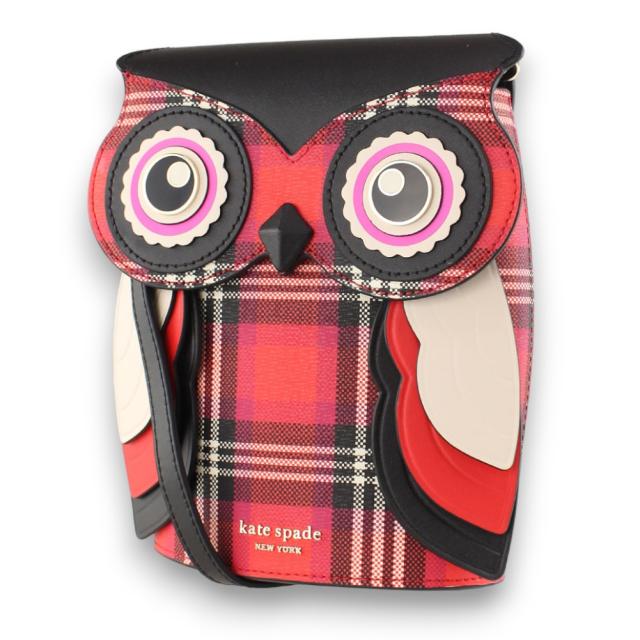 ケイトスペード ショルダーバッグ・ポシェット KATE SPADE k4433 650 ピンクマルチ系 タータンチェック アニマル柄 バッグ・カバン レディース