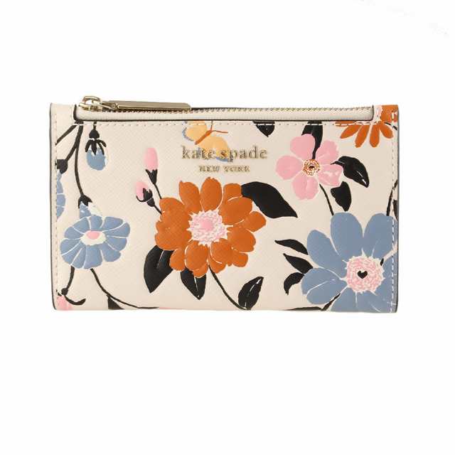 ケイトスペード 折りたたみ財布 二つ折り KATE SPADE k6469 960 ...