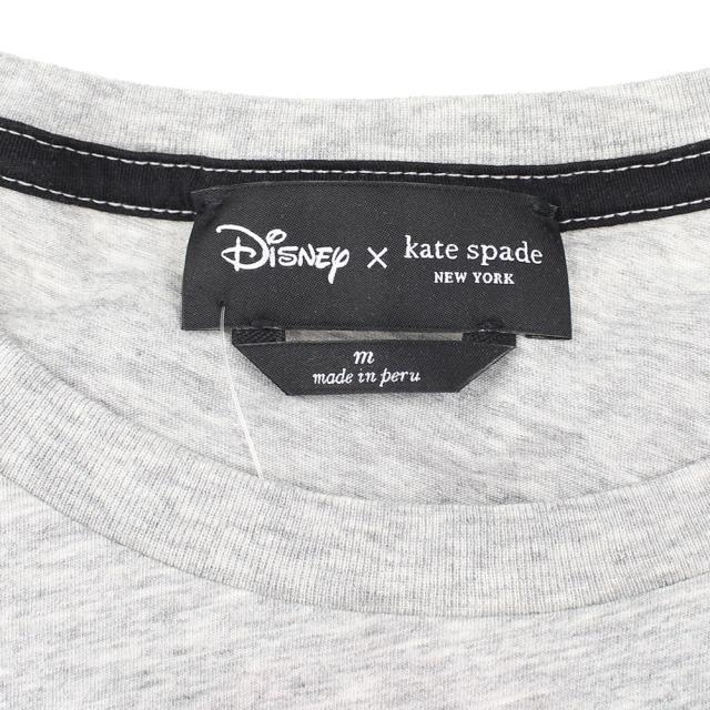 ケイトスペード Tシャツ・カットソー 半袖 クルーネック KATE SPADE k6664 020 グレー系 ブランドコラボ トップス レディース_4