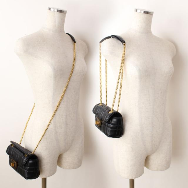 ケイトスペード ショルダーバッグ・ポシェット 2WAY KATE SPADE K8932 BLK ブラック系  チェーン バッグ・カバン レディースの通販は