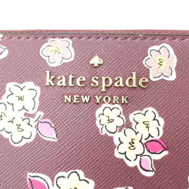 ケイトスペード 長財布 ラウンドファスナー・ジップ KATE SPADE k9298 600 ワインレッド系 花柄 財布・小物 レディースの通販はau  PAY マーケット - ミッピーナ | au PAY マーケット－通販サイト